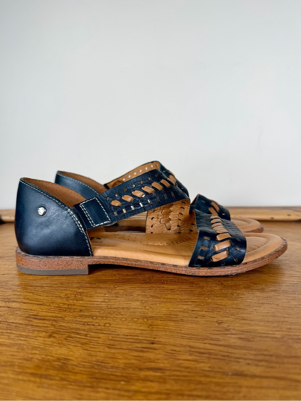 Pikolinos Algar WOX Women’s Sandals Black Brown Size 36